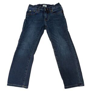 crewcuts denim Jeans Boys Size 5 Adjustable waist Dark wash Excellent very gentl